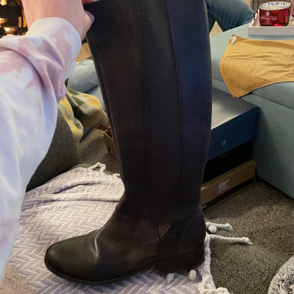 BRAND NEW IN BOX JESSICA SIMPSON BROWN KNEE HIGH BOOTS SIZE 10